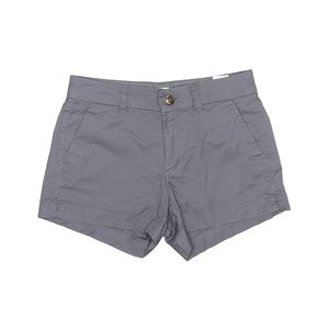 New, Old Navy, Mid-Rise, Khaki Shorts, Gray, Size 10